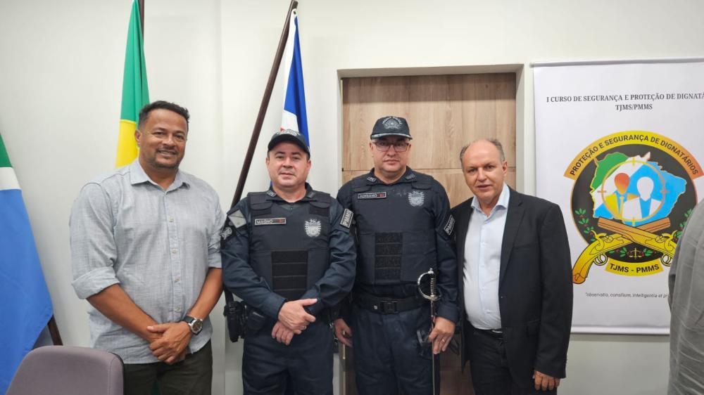 Em Sonora MS houve a troca de comando do 5º Batalhão de Polícia Militar